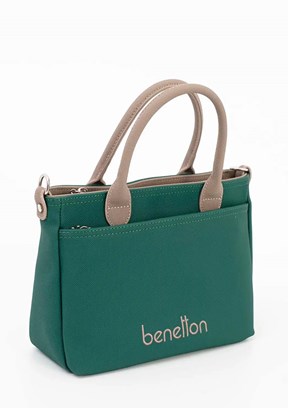 BENETTON Zümrüt Koyu Taş Kadın Kol Çantası