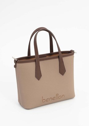 BENETTON Vizon-Kahve Kadın Kol Çantası