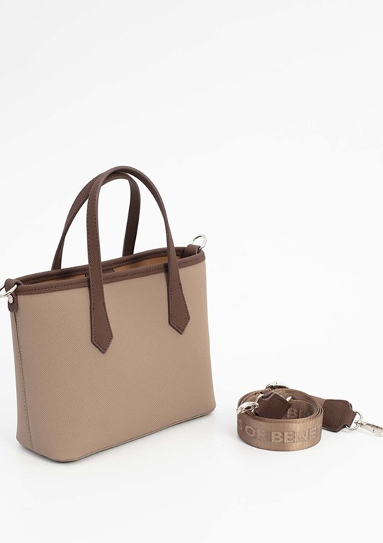 BENETTON Vizon-Kahve Kadın Kol Çantası