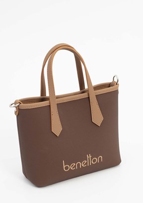 BENETTON Kahve-Camel Kadın Kol Çantası
