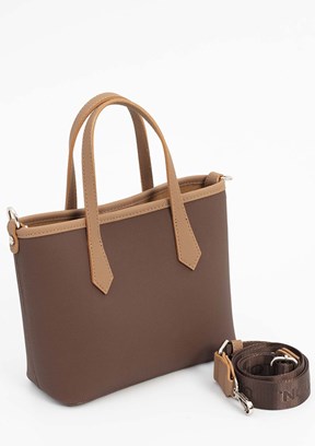 BENETTON Kahve-Camel Kadın Kol Çantası