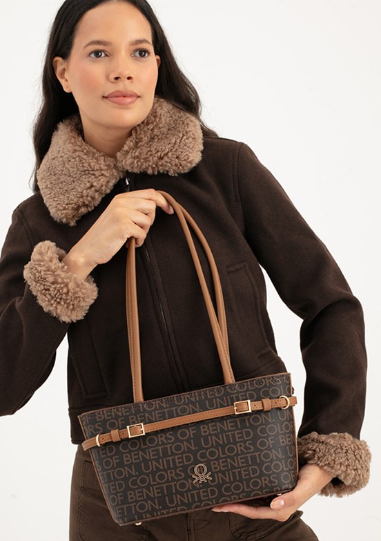 BENETTON Kahve-Taba Kadın Kol Çantası