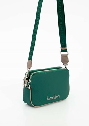 BENETTON Zümrüt-Koyu Taş Kadın Kol Çantası