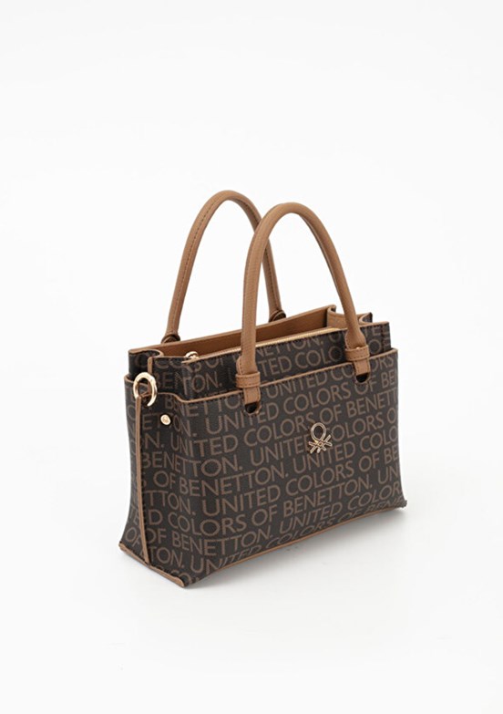 BENETTON Kahve-Taba Kadın El Çantası