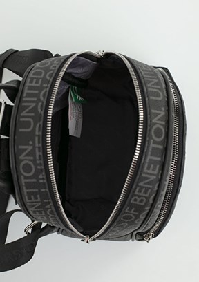 BENETTON Siyah Kadın Sırt Çantası