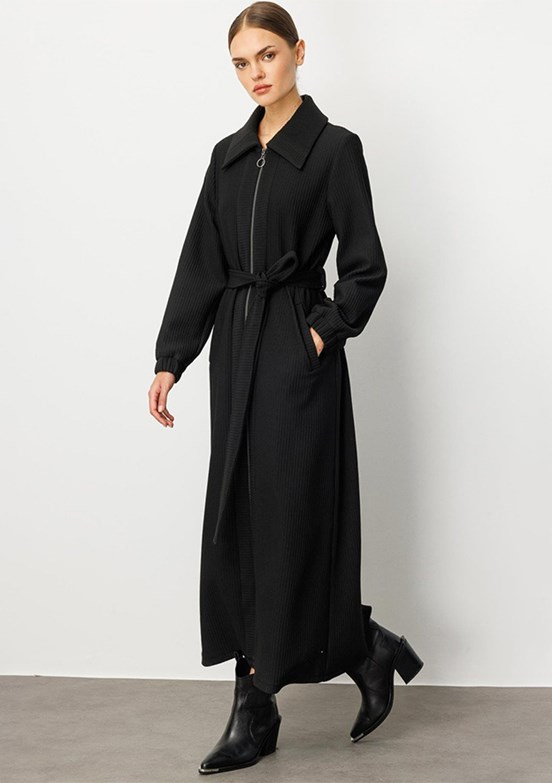 MİCCA Siyah Kadın Kap