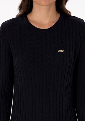 US POLO ASSN Lacivert Kadın Triko Elbise