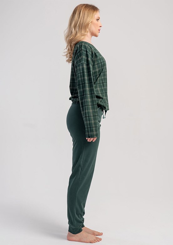VİENETTA Yeşil Kadın Pijama Takımı