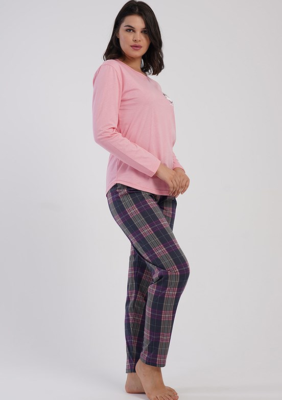 VİENETTA Pembe Kadın Pijama Takımı