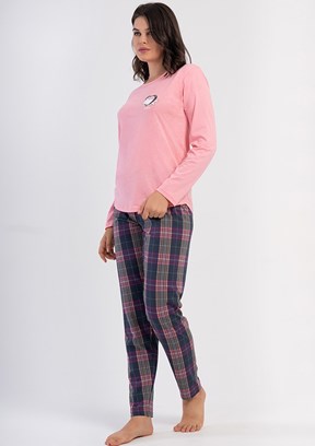 VİENETTA Pembe Kadın Pijama Takımı