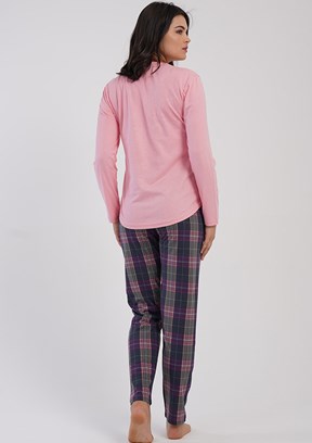 VİENETTA Pembe Kadın Pijama Takımı