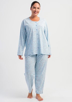 VİENETTA Mavi Kadın Pijama Takımı