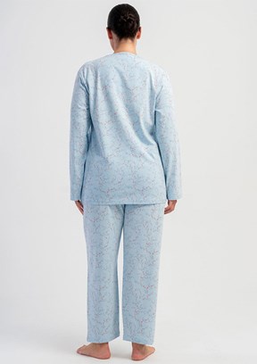 VİENETTA Mavi Kadın Pijama Takımı