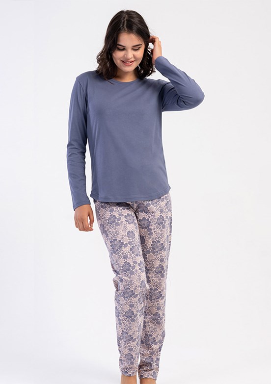 VİENETTA Füme Kadın Pijama Takımı