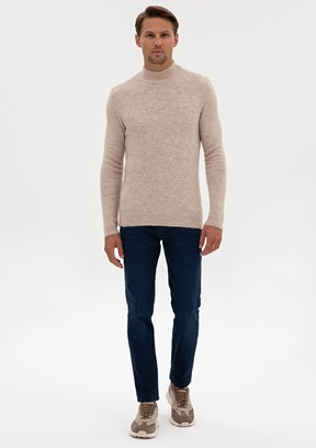 PİERRE CARDİN Lacivert Erkek Slim Jean Pantolon