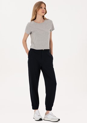 PİERRE CARDİN Lacivert Kadın Mom Pantolon