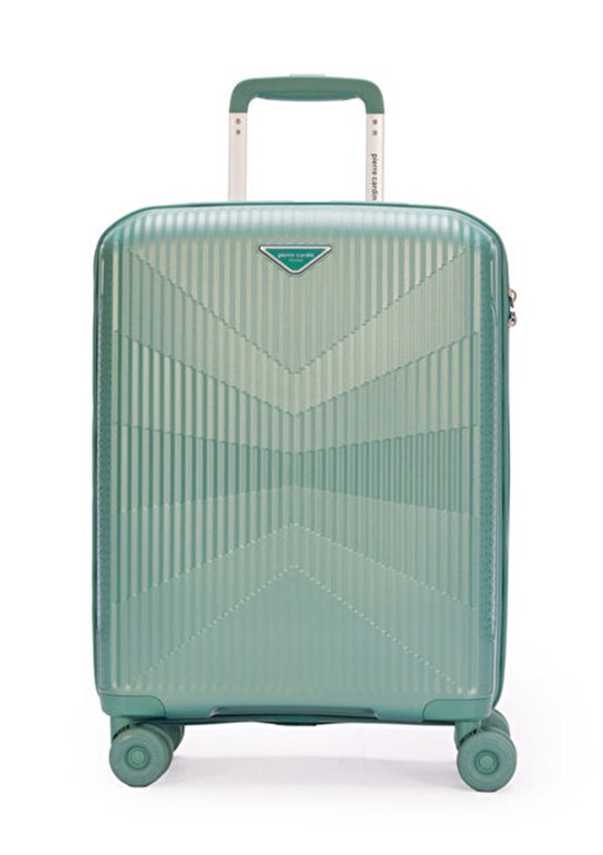 PİERRE CARDİN Yeşil Unisex Küçük Valiz