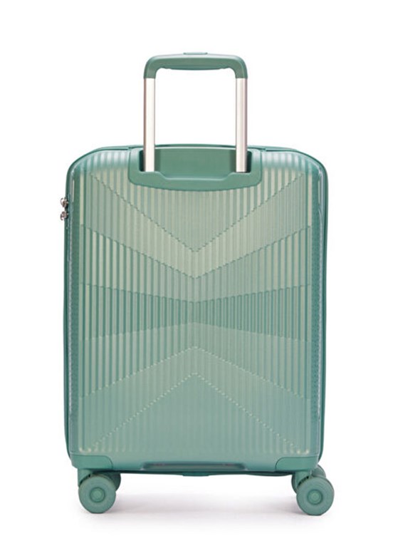 PİERRE CARDİN Yeşil Unisex Küçük Valiz