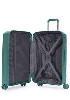 PİERRE CARDİN Yeşil Unisex Küçük Valiz