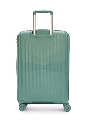 PİERRE CARDİN Yeşil Unisex Orta Valiz