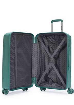 PİERRE CARDİN Yeşil Unisex Orta Valiz