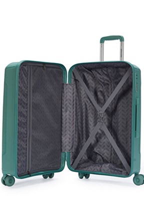 PİERRE CARDİN Yeşil Unisex Büyük Valiz