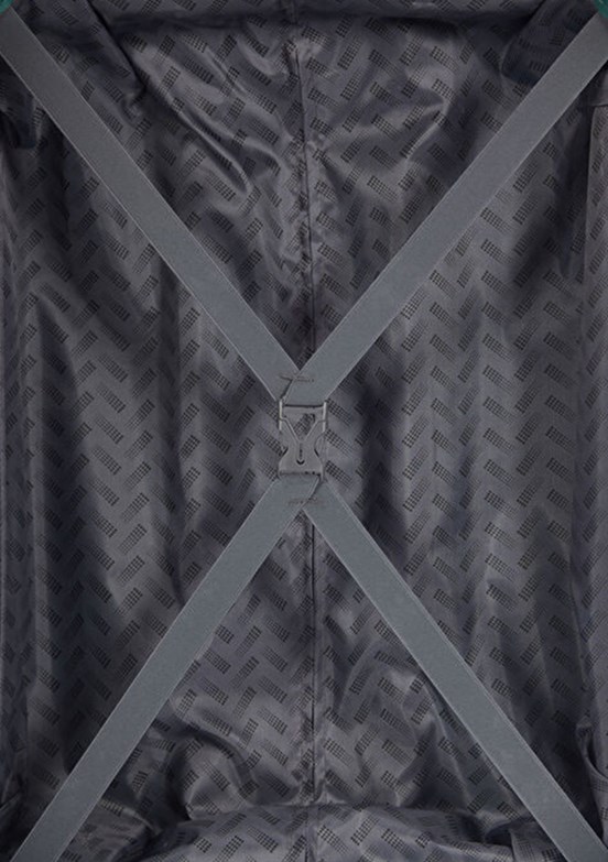 PİERRE CARDİN Yeşil Unisex Büyük Valiz