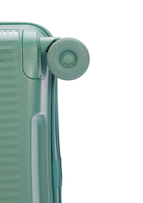 PİERRE CARDİN Yeşil Unisex Büyük Valiz