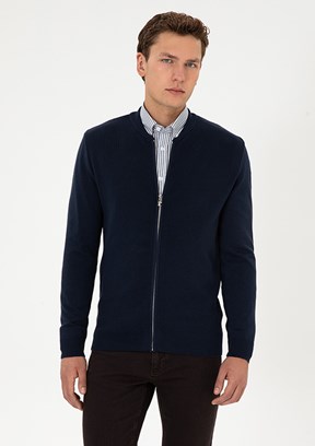 US POLO ASSN Lacivert Erkek Triko Hırka