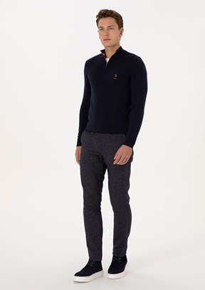 US POLO ASSN Lacivert Erkek Chino Pantolon