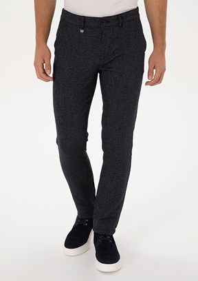 US POLO ASSN Lacivert Erkek Chino Pantolon