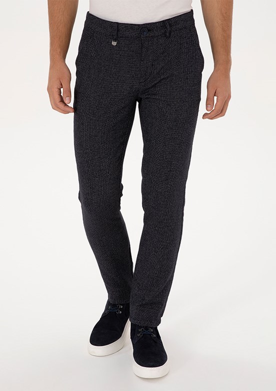 US POLO ASSN Lacivert Erkek Chino Pantolon