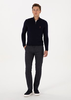 US POLO ASSN Lacivert Erkek Chino Pantolon