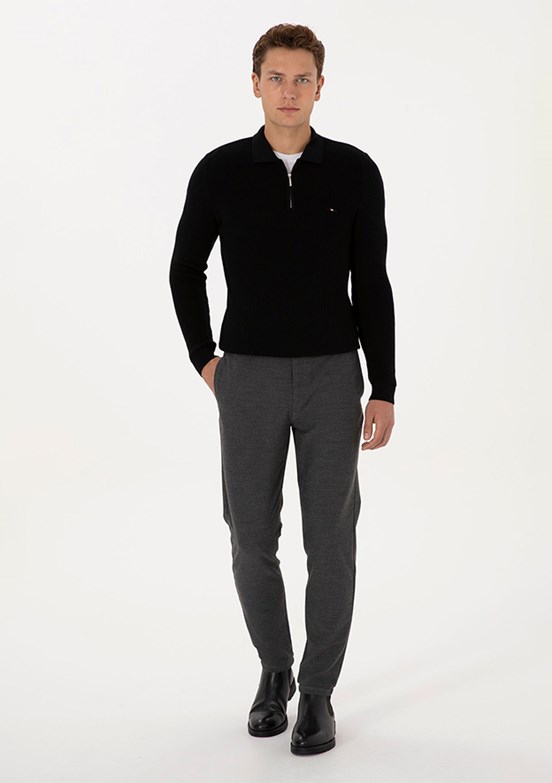 US POLO ASSN Gri Erkek Chino Pantolon