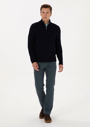 US POLO ASSN Mavi Erkek Straight Jean Pantolon