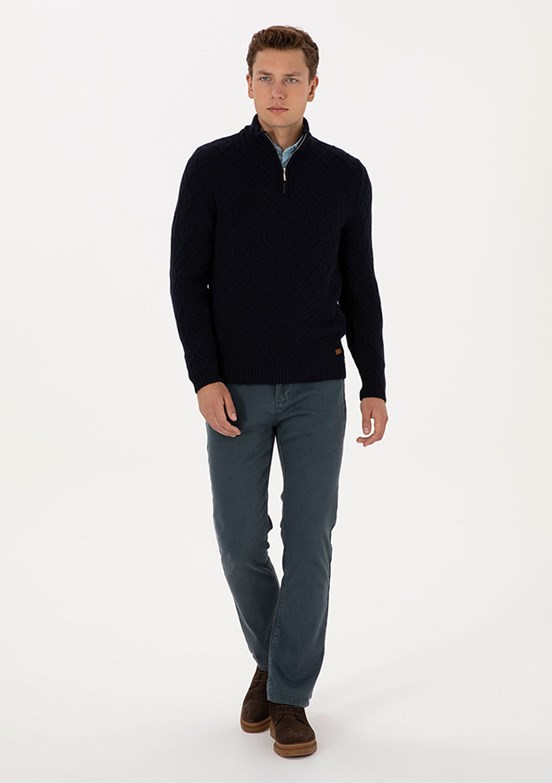 US POLO ASSN Mavi Erkek Straight Jean Pantolon