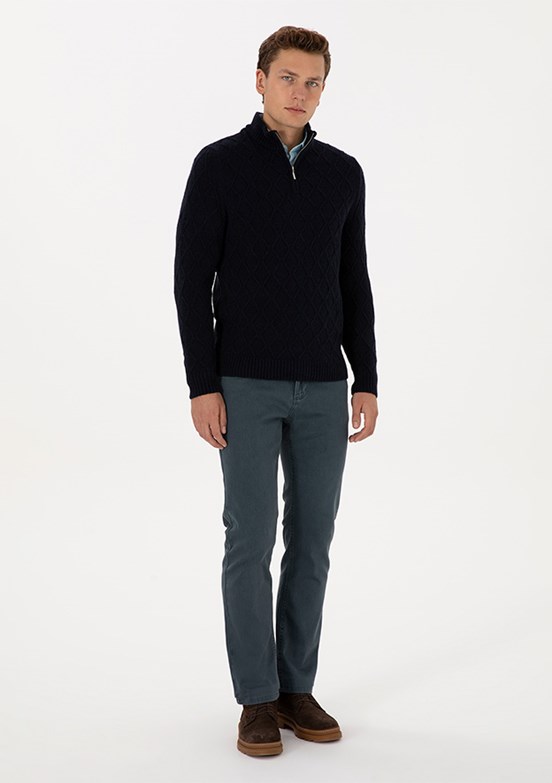 US POLO ASSN Mavi Erkek Straight Jean Pantolon