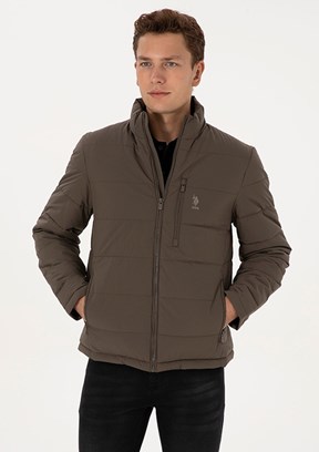 US POLO ASSN Bej Erkek Basic Mont