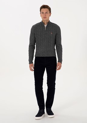 US POLO ASSN Lacivert Erkek Chino Pantolon