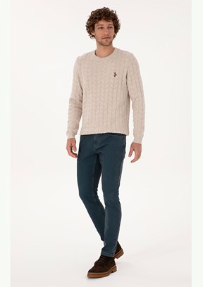 US POLO ASSN Mavi Erkek Slim Jean Pantolon