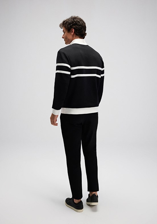ELLESSE Siyah Erkek Fermuarlı Sweatshirt