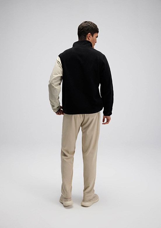 ELLESSE Siyah Erkek Fermuarlı Sweatshirt