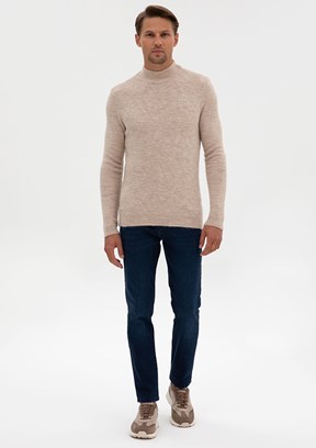 PİERRE CARDİN Lacivert Erkek Slim Jean Pantolon