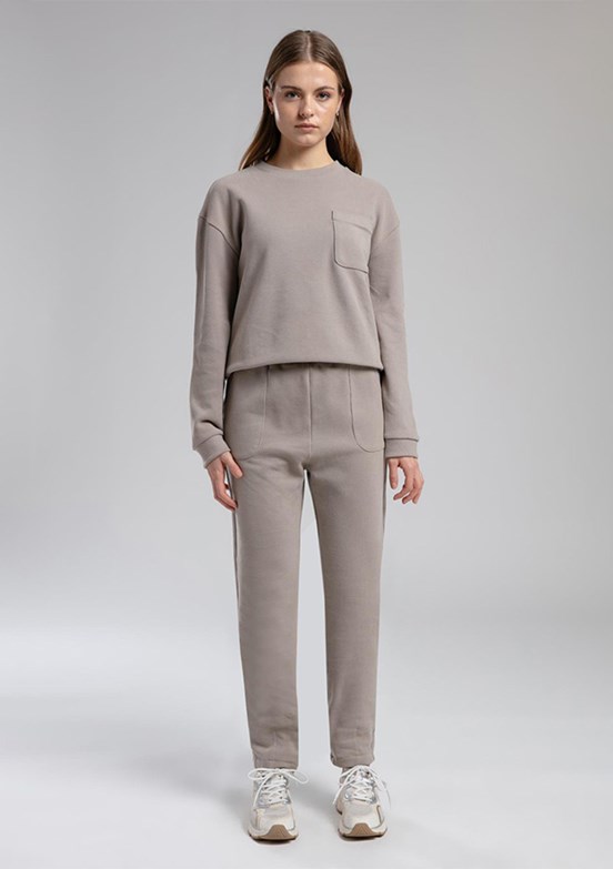 LEE COOPER Bej Kadın Eşofman Altı