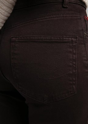 LEE COOPER Kahverengi Kadın Dokuma Pantolon