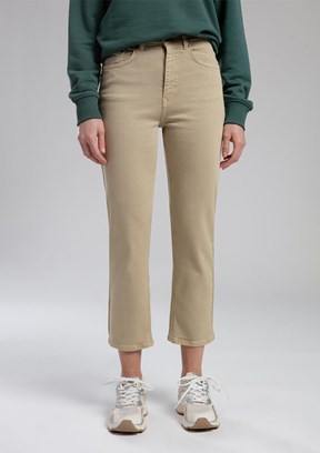 LEE COOPER Yeşil Kadın Dokuma Pantolon
