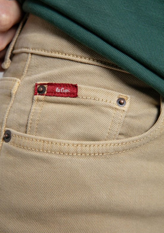 LEE COOPER Yeşil Kadın Dokuma Pantolon