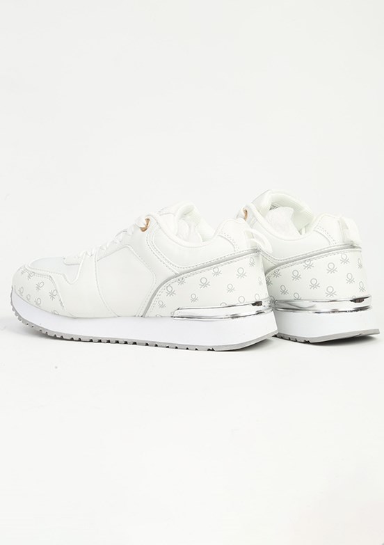 BENETTON Beyaz Kadın Sneaker Ayakkabı