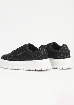 BENETTON Siyah-Beyaz Kadın Sneaker Ayakkabı