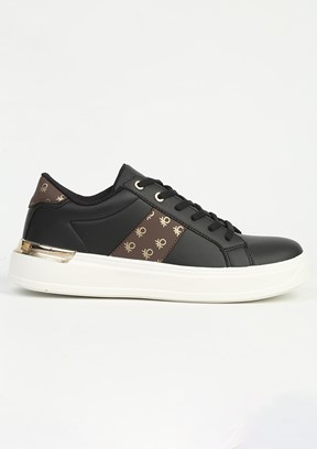 BENETTON Siyah-Beyaz Kadın Sneaker Ayakkabı